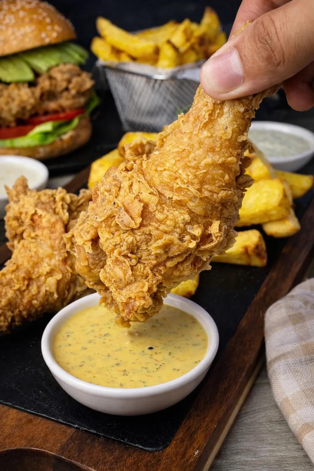 Pollo broaster